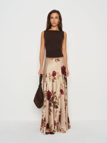 sera silk skirt