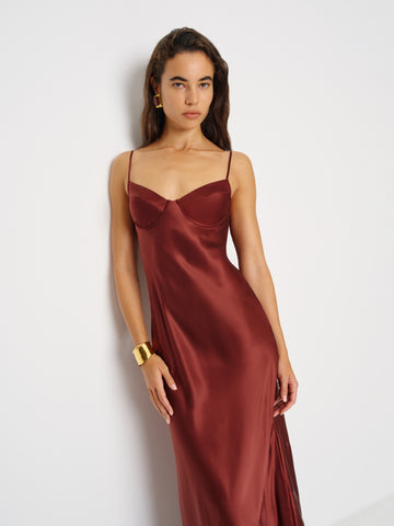 neva silk dress