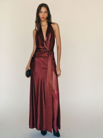 oceane satin dress
