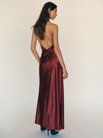 oceane satin dress
