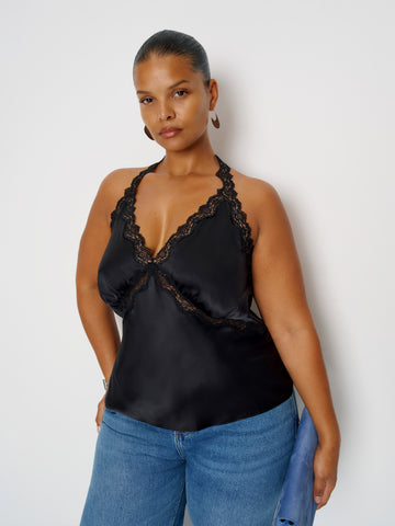 monica silk top es
