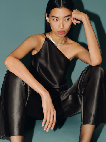 samantha silk two piece