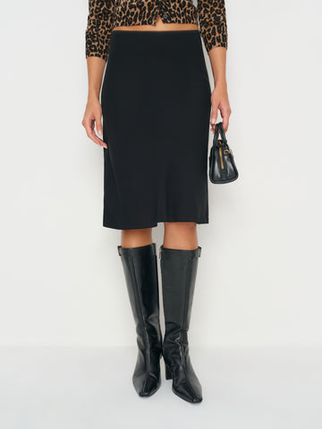 layla knee length skirt