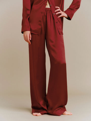 ella silk pajama set