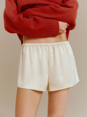 gracie satin pajama short