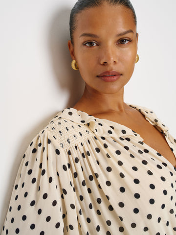 brown sugar ruffle dress es