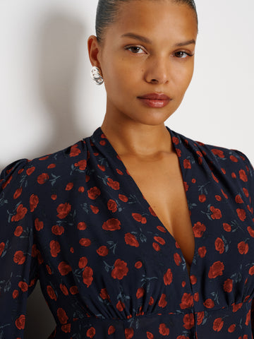 maple cream blouse es