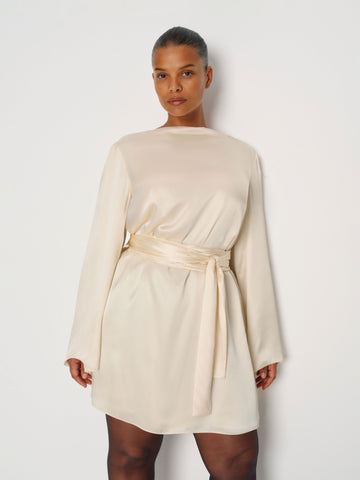 astrid silk dress es