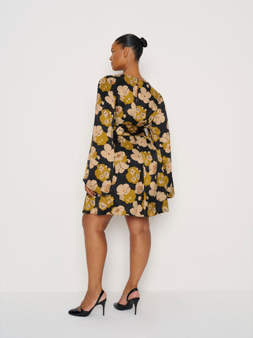 astrid silk dress es