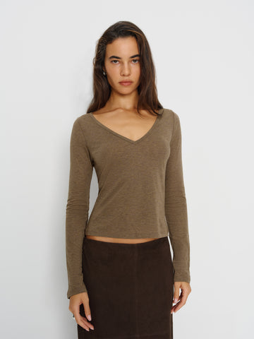 jenna long sleeve tee