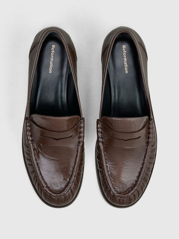 francine ruched loafer