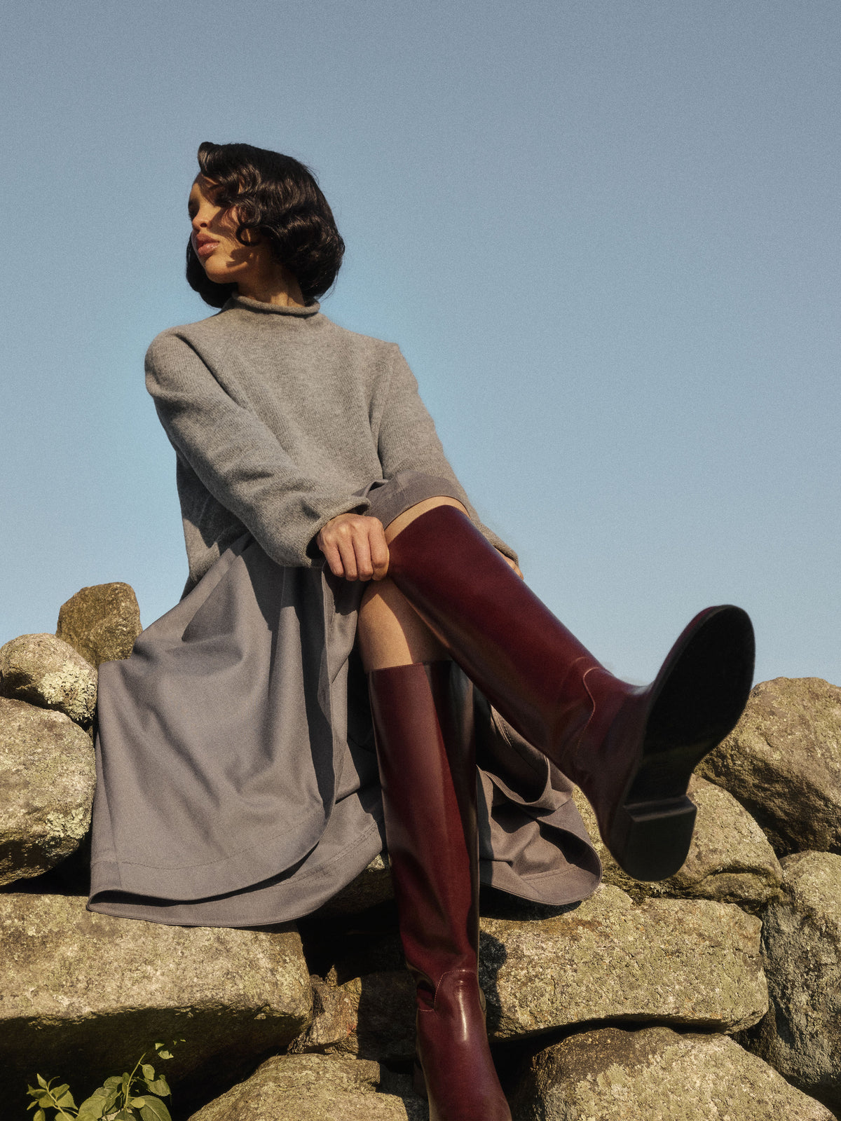 velvet hour knee boot