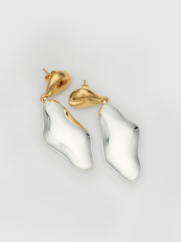 carmel drop earrings