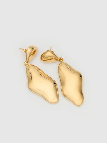 carmel drop earrings
