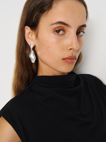 carmel drop earrings